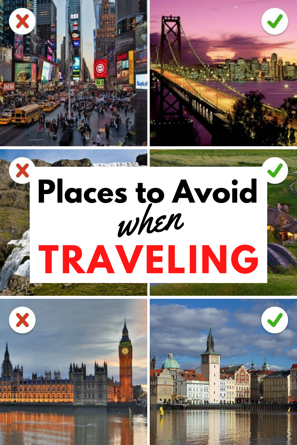  There are common factors that can ruin any trip. That is why you should avoid these overcrowded travel destinations, and replace them with a decent alternative. #traveldestinations #crowdedtraveldestinations #placesyoushouldnottravel 