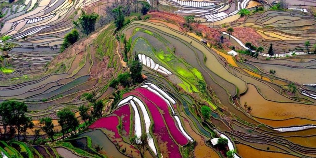 15 Places Nature Went Crazy With Color