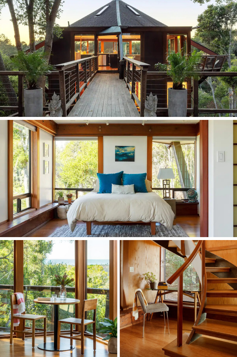 Peaceful Treehouse with Ocean Views Aptos, California Travel Or Die