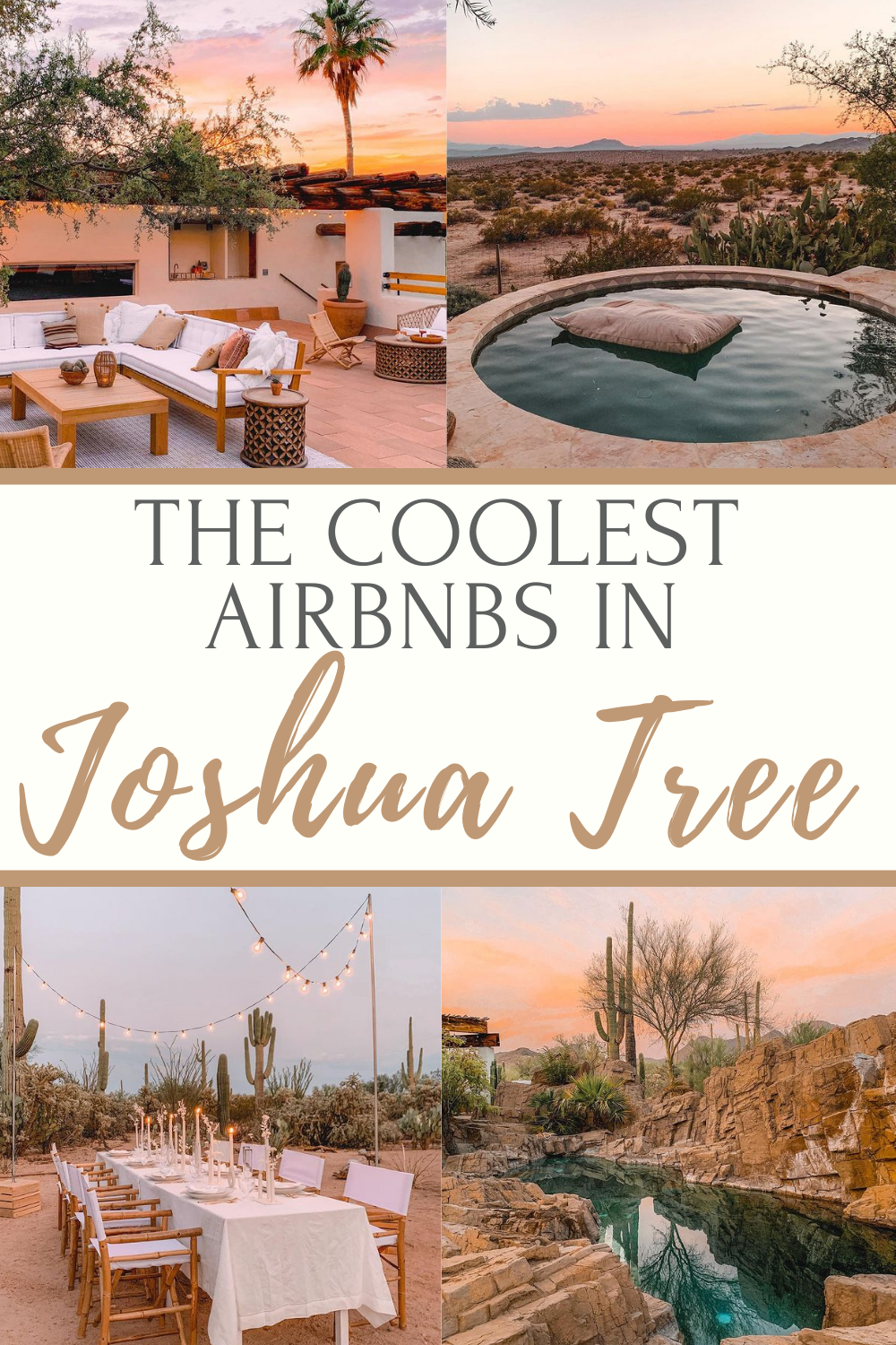 the coolest Airbnbs in Joshua Tree