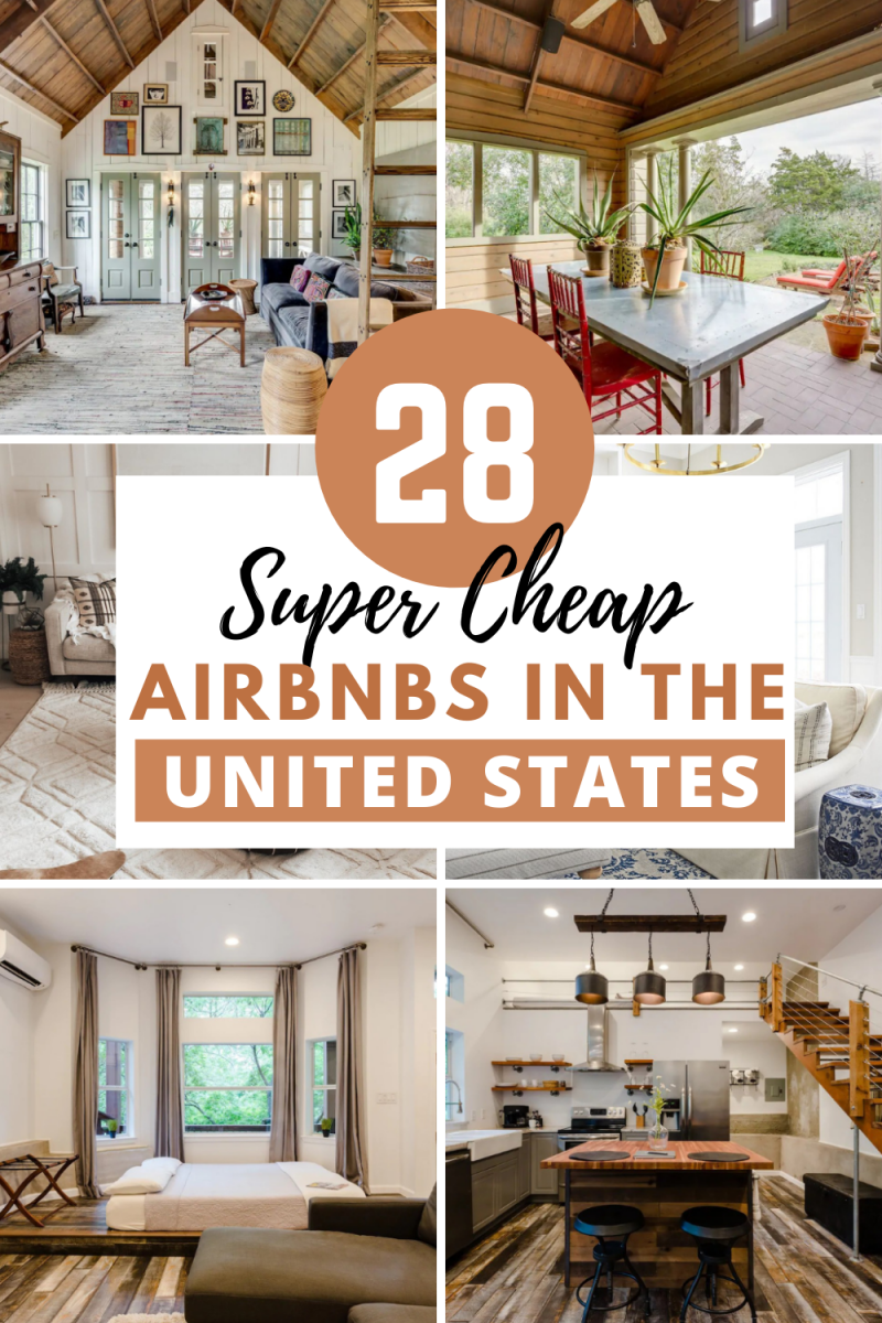 The Coolest and Cheapest Rentals In The USA For Under 100!