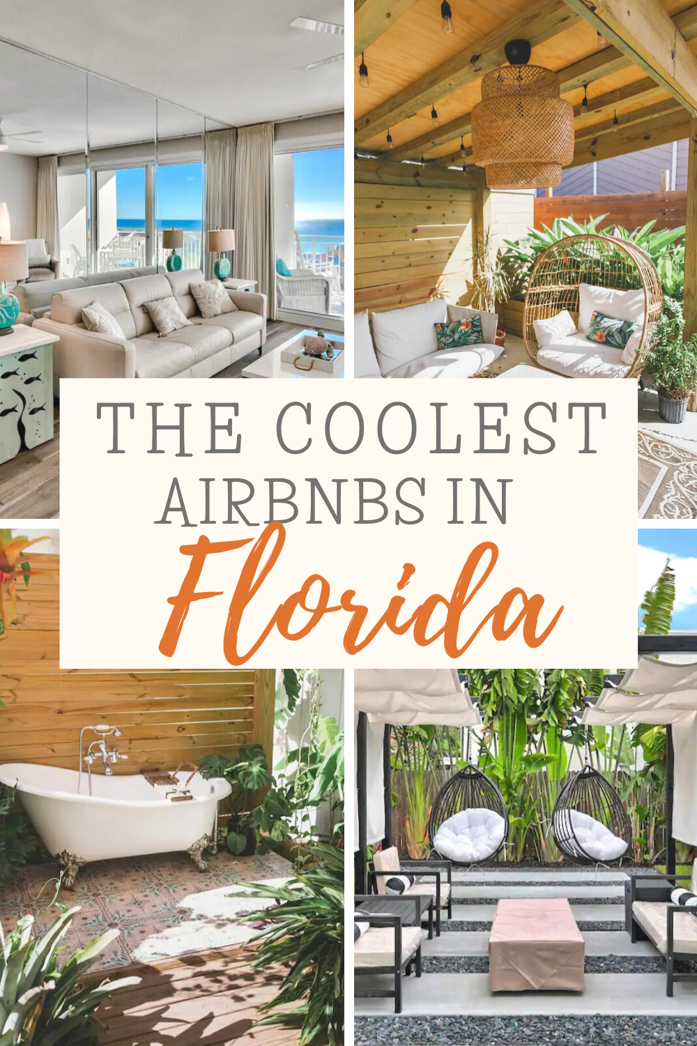 From quirky to strange and all-around awesome, here are some of the coolest Airbnbs in Florida