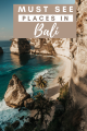 Best Places To Visit in Bali